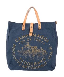 Bolsa shopping Campomaggi azul