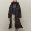 ABRIGO ARANDA MARRÓN OSCURO 1 ABRIGO ARANDA MARRON OSCURO PARA MUJER ECOALF 2