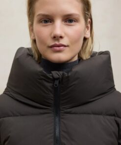 ABRIGO ARANDA MARRON OSCURO PARA MUJER ECOALF 3