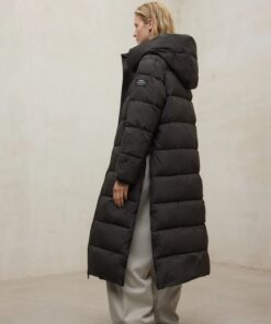 ABRIGO ARANDA MARRON OSCURO PARA MUJER ECOALF 6