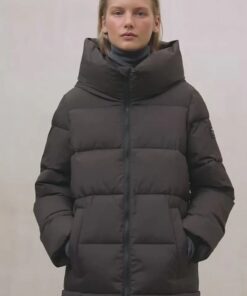 Alternative view of ABRIGO ARANDA MARRÓN OSCURO