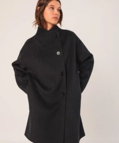 ABRIGO ASIMÉTRICO LANA