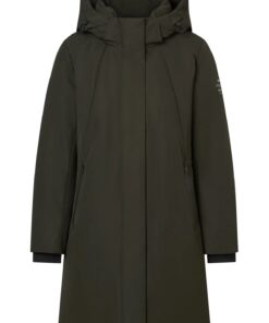 ABRIGO GLAMOUR KHAKI PARA MUJER ECOALF 6