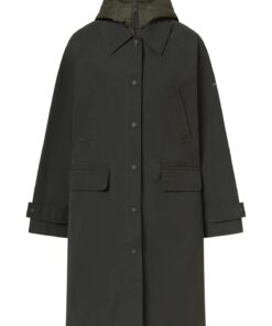 ABRIGO HYDEN VERDE OSCURO PARA MUJER ECOALF 6