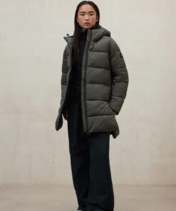 ABRIGO MARANGU GRIS VERDOSO