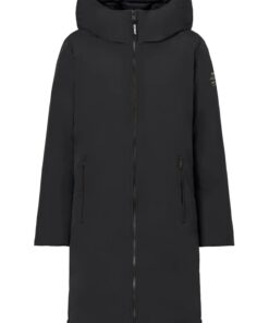ABRIGO MATI NEGRO 10 ABRIGO MATI NEGRO PARA MUJER ECOALF 1