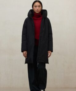 ABRIGO MATI NEGRO 13 ABRIGO MATI NEGRO PARA MUJER ECOALF 5