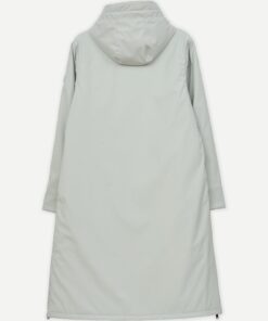 ABRIGO TORMENTA GRIS LARGO CREMALLERAS LATERALES 17 ABRIGO TORMENTA IMPERMEABLE GRIS PIEDRA TANTA 6