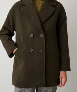 Abrigo corto punto grueso BSB Fashion 3