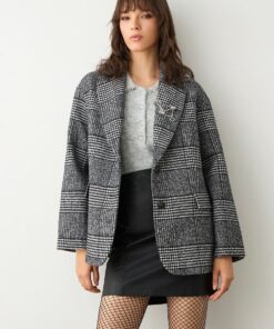 Blazer a cuadros CHAQUETON CUADRO GALES CON ALFILER