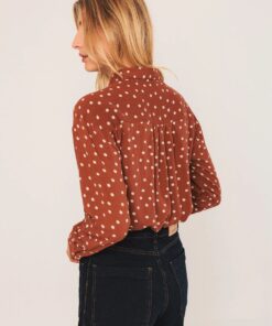 CAMISA INDI TERRACOTA TOPOS 10 CAMISA BEA TOPOS – INDICOLD 4