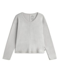 CAMISETA ADRAGA GRIS CLARO PARA MUJER ECOALF 2