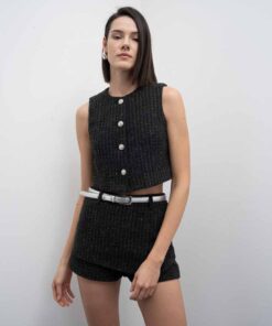 CHALECO DE TWEED DE LANA 2