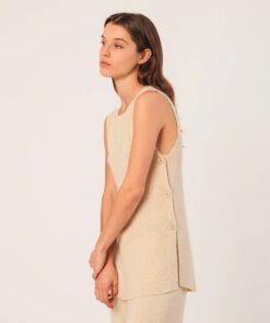 CHALECO LARGO BOTONES SEAWOOL 3