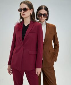 Alternative view of CHAQUETA BLAZER DE SARGA