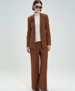 CHAQUETA BLAZER DE SARGA CON PIN 5