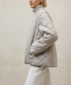 CHAQUETA GERES BEIGE PARA MUJER ECOALF 10