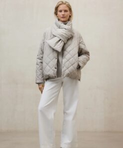 CHAQUETA GERES BEIGE PARA MUJER ECOALF 17