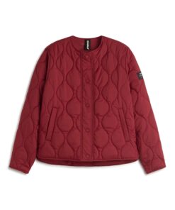 CHAQUETA MUSA ONION ROJA PARA MUJER ECOALF 1