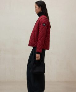 CHAQUETA MUSA ONION ROJA PARA MUJER ECOALF 3