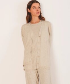 CHAQUETA BEIGE PICO SEAWOOL