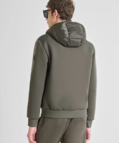 CHAQUETA SLIM FIT CON RELLENO SINTETICO Y MANGAS DE PUNTO Antony Morato MMCO00948 FA600275 4089 02 2