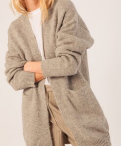 CHAQUETA LARGA CON MOHAIR – INDICOLD 7