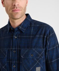 CAMISA LTC CUADRO PANA AZUL 16 Camisa Tesol Camisa lista para usar para hombre Le Temps des Cerises 2