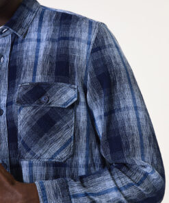 Camisa de cuadros AZUL NEGRO GARCIA JEANS I51284 1050 2