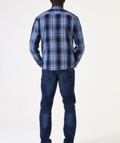 Camisa de cuadros AZUL NEGRO GARCIA JEANS I51284 1050 3