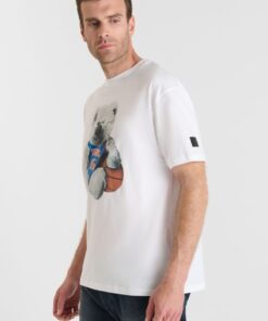 Alternative view of CAMISETA LTC OSO BASKET BLANCO