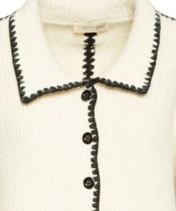 Cárdigan de punto con detalle bordado 21 Cardigan de punto con detalle bordado 6