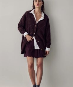 Alternative view of Cárdigan de punto largo