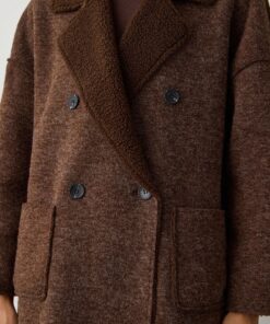 Cardigan largo punto boucle BSB Fashion 3