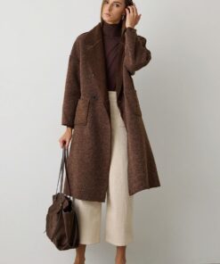 Cardigan largo punto boucle BSB Fashion 4