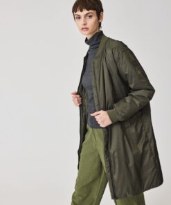Chaqueta Maxibomber Nylon Pyouh Khaki