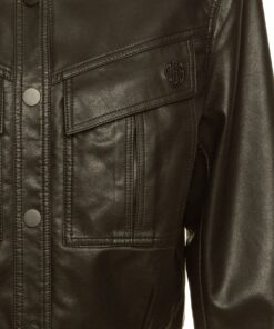 Chaqueta corta efecto piel BSB Fashion 6