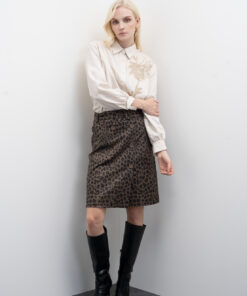 FALDA LÁPIZ CON ESTAMPADO ANIMAL