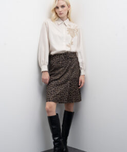 Alternative view of FALDA LÁPIZ CON ESTAMPADO ANIMAL