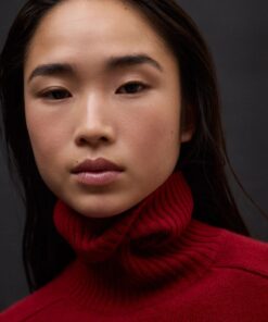 JERSEY CAQUI ROJO 11 JERSEY CAQUI ROJO PARA MUJER ECOALF 2