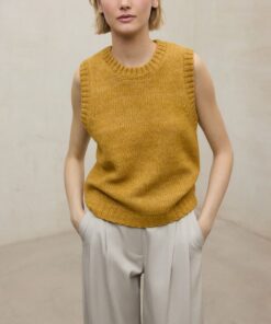 JERSEY MAPLE MOSTAZA PARA MUJER ECOALF 4