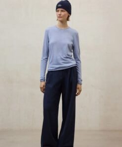 JERSEY MILO AZUL PARA MUJER ECOALF 1