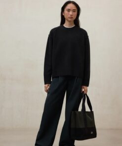 JERSEY ECOALF NEGRO CAJA 12 JERSEY MOCAN NEGRO PARA MUJER ECOALF 7