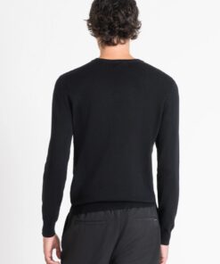 Alternative view of JERSEI MORATO LISO BASICO NEGRO