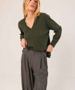 JERSEY  VERDE BÁSICO ALGODÓN