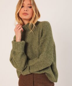 Alternative view of JERSEY VERDE CUELLO PERKINS