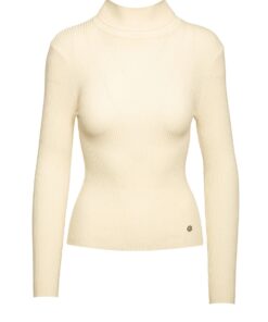 JERSEY CRUDO Cuello alto básico de canalé 11 Jersey basico de cuello alto acanalado BSB Fashion 5