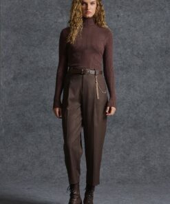 JERSEY Cuello alto básico de canalé 11 Jersey basico de cuello alto acanalado BSB Fashion 7