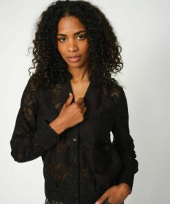 Alternative view of Camisa de encaje MMMonia Yen