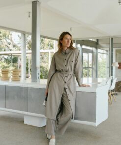 PANTALÓN VESTIR GRIS PINZAS 8 PANTALON VESTIR GRIS PINZAS 5